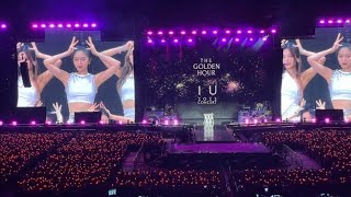 Itzy Dalla Dalla performance at IU Golden Hour concert  Itzy  IU [upl. by Galatea]