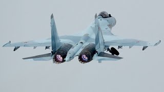 The insane maneuverability of Sukhoi Su35 [upl. by Akeit]