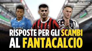 🚨 SPECIALE SCAMBI TUTTE LE RISPOSTE PER IL FANTACALCIO [upl. by Ahsimed]