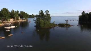 Point Sebago Aerial August 2015 [upl. by Filide]