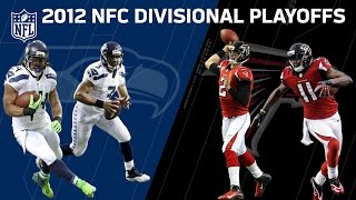 2012 Divisional Round Falcons vs Seahawks  NFL Full Game [upl. by Eiclud614]