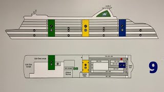 MV Oscar Wilde Onboard Tour 1623 [upl. by Chavey]