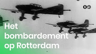 Het bombardement op Rotterdam in de Tweede Wereldoorlog  Het Klokhuis [upl. by Atlas796]