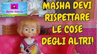 Le avventure di Masha EP46 MASHA DEVI RISPETTARE LE COSE DEGLI ALTRI [upl. by Cheslie]