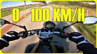 Yamaha FZ6  0100 KMH Acceleration [upl. by Eural]