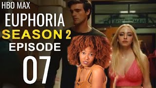 Im DONE with Cassie Euphoria Season 2 Episode 7  REACTION [upl. by Asi]