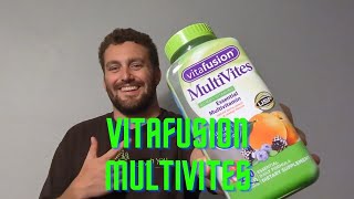 Review Vitafusion MultiVites Gummy Multivitamins for Adults [upl. by Udenihc602]