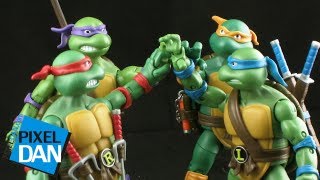 Playmates Teenage Mutant Ninja Turtles Classic Collection Figure Review [upl. by Gregorius]