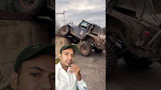 Firangi bhaiya driver automobile 💲 wranglerjl 🤑 offroading 💲 jeepwrangler 🥰 mud 🤔 jeepwrangler [upl. by Guarino]