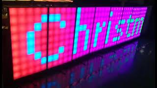 Led DJ digital booth facade [upl. by Wallas140]