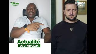 🔵🟠Après la déclaration de Poutine Zelensky sen prend sérieusement à loccident à nouveau [upl. by Allisan]