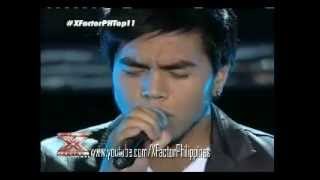 The X Factor Philippines  Jeric Medina  August 11 2012 [upl. by Barri651]