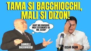 PAANO BINALUKTOT NI DIZON MGA PALIWANAG NI BACCHIOCCHI PART 2 [upl. by Laon]