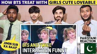 Bts And Twice Interaction Funny  Pakistani Reaction  Shan Rajpoot [upl. by Nyrat]