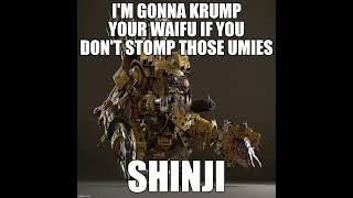 GET IN DA DEFF DREAD SHINJI  Warhammer 40k meme dub [upl. by Darlene]