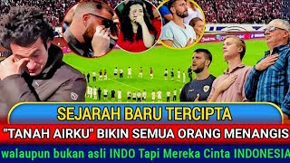 TAK KUASA NAHAN TANGIS RITUAL SAKRAL TIMNAS TANAH AIRKU PECAHKAN SEJARAH INI PERTAMA KALI DI DUNIA [upl. by Kubis]