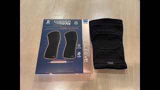 Costco Copper Fit Elite 2 Pack Compression Knee Sleeve Review and how to measure for proper Fit [upl. by Finnie]