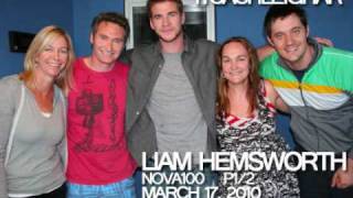 Liam Hemsworth  Nova100 Interview  March 17 2010 Part 12 [upl. by Altheta]