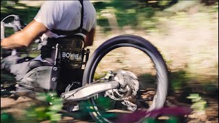 BOWHEAD™ RX ADVENTURE EBIKE Mountain Biking up 1000m CLIMB HANDCYCLE HANDBIKE shorts [upl. by Anwahsed]