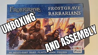 Unboxing and review Barbarians for Frostgrave [upl. by Stephani]