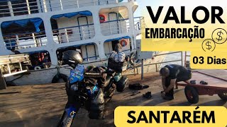 EP23 Quanto custa embarcar de Manaus a Santarem [upl. by Moody]