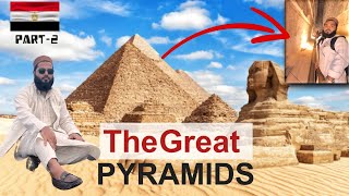 The great Pyramid of GIZAPart2 Full Tour inside the King Khufu and others Pyramids history egypt [upl. by Ayouqes653]