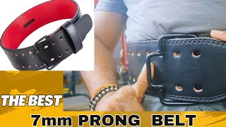 Hack Athletics 7mm PRONG Belt  Honest Review after using 30 Days [upl. by Blackman]