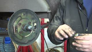 How to fit Knott 250 x 40 trailer brake shoes on older backplates [upl. by Ayihsa]