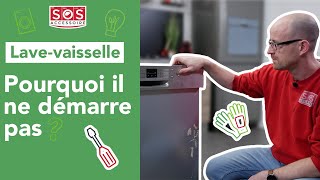 🛠 Mon lavevaisselle ne démarre pas  comment le réparer [upl. by Heppman]