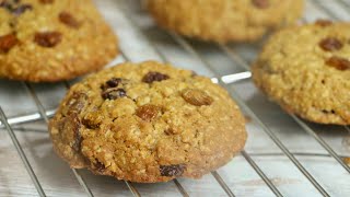 Soft and Chewy Oatmeal And Raisin Cookies  The Perfect Oatmeal Cookie Recipe [upl. by Aduhey]