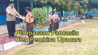 Pembacaan Pancasila Oleh Pembina Upacara  Pembukaan Perkemahan Anggota Pramuka [upl. by Eipper267]