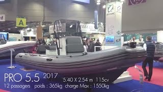 Zodiac Pro 55 Présentation Salon Nautic Paris [upl. by Aihsoem]