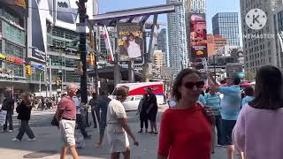 Dundas SquareEaton Centre Toronto On Canada [upl. by Greeley]