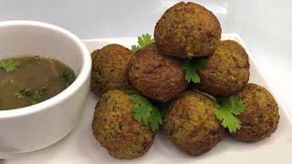 Black Eyed Peas Falafel In Air fryerOven  Easy And Delicious Recipe [upl. by Widera781]