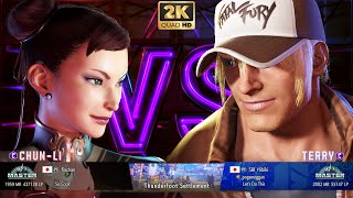 Street Fighter 6 🔥fiachan CHUNLI VS SBIHibiki TERRY 🔥 Ranked Match 🔥 SF6 2K ACTION [upl. by Fletcher596]