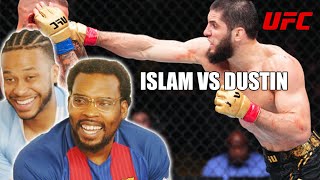 CHOKED HIM OUT Islam Makhachev vs Dustin Poirier UFC 302 Reaction [upl. by Neff167]