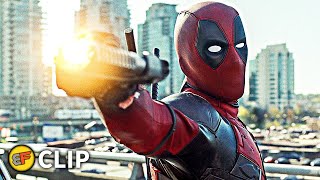 Deadpool Bullet Countdown Scene  Deadpool 2016 Movie Clip HD 4K [upl. by Nelac81]