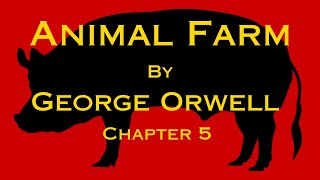 Animal Farm Chapter 5 audiobook [upl. by Zoi]