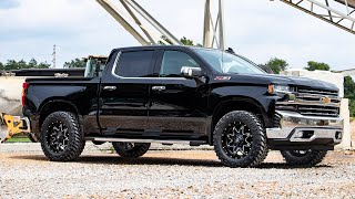 Installing a 2 inch Leveling kit on a 2019 20 Chevy Silverado 1500 [upl. by Mena]