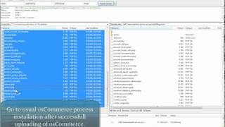 Megastore osCommerce  installation video manual [upl. by Colp914]