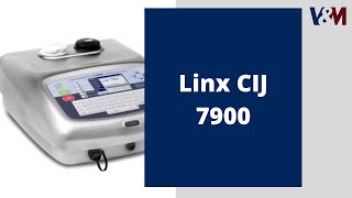 Codificadora inkjet CIJ Linx 7900 ✅🏅 [upl. by Ajuna]