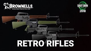 Brownells Retro Rifles  SHOT Show 2018 Day 1 [upl. by Kristopher]