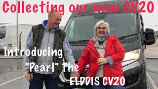 Collecting our new Elddis CV20 campervan from Brownhills Motorhomes Newark Introducing “Pearl” [upl. by Esineg]