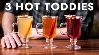 3 Hot Toddy Recipes  Scotch Rum amp Mezcal [upl. by Rusell]