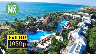 Hotel Sandos Caracol Eco Resort Playa del Carmen Mexico Walk Tour  Walkthrough  2021 [upl. by Hartman194]