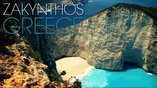 Zakynthos  Greece Navagio Beach [upl. by Gusty]