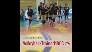 Volleyball für Kinder Übungen zur Koordination Pritschen Baggern [upl. by Oreves239]