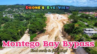 Drone Tour of the New Montego Bay Bypass St James Jamaica [upl. by Assili936]