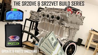 THE SR20VE amp SR22VET BUILD SERIES  UPDATE amp PARTS UNBOXING 1 [upl. by Alyel]