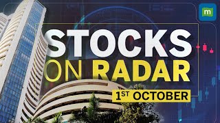 Stocks on Radar India Glycols Tata Power Unichem Labs Blue Dart NTPC in focus [upl. by Dnumyar]